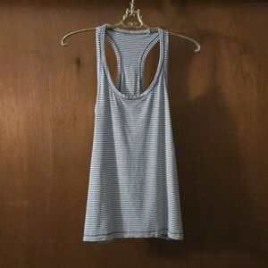 Vintage Lululemon Swiftly Tech Striped Racerback Tank